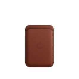 Apple iPhone Leather Wallet with MagSafe Umber MPPX3ZM/A - Best Buy