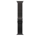 Apple Watch Strap 49mm - Black Titanium - Milanese Loop - L (180-210mm)