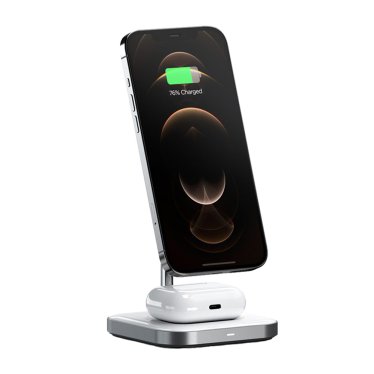 [Open Box] Satechi Magnetic 2-in-1 Wireless Charging Stand