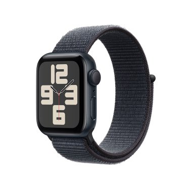 Apple Watch SE - 40mm - Midnight Aluminium - Ink Sport Loop -  (130-200mm)