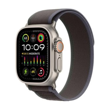 [Open Box] Apple Watch Ultra 2  - 49mm Titanium - Blue/Black - Trail Loop - M/L (145-220mm)