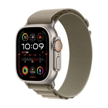 [Open Box] Apple Watch Ultra 2  - 49mm Titanium - Olive - Alpine Loop - M (145-190mm)