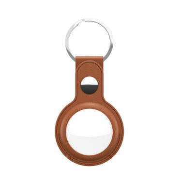 KeyBudz AirTag Keyring - Tan