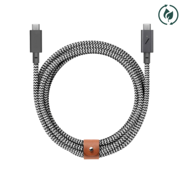 @Native Union Belt Cable Kevlar - USB-C - 2.4m - 240W - Zebra