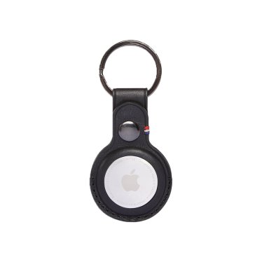 Decoded Leather Airtag Keychain