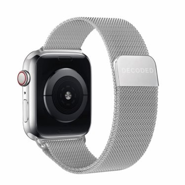 Decoded Milan Traction Strap - Apple Watch 42/44/45mm - Titanium