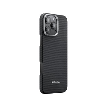 Pitaka Ultra Slim Case - iPhone 16 Pro - Black/Grey