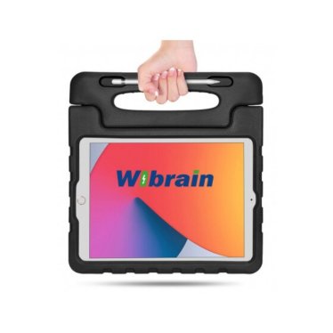 Wibrain Protector Case (incl Stylus&ScreenCover) - iPad 10.2" - Black