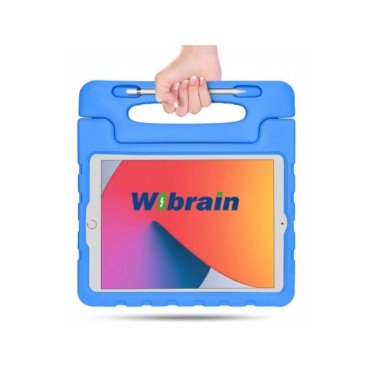 Wibrain Protector Case (incl Stylus&ScreenCover) - iPad 10.2" - Blue