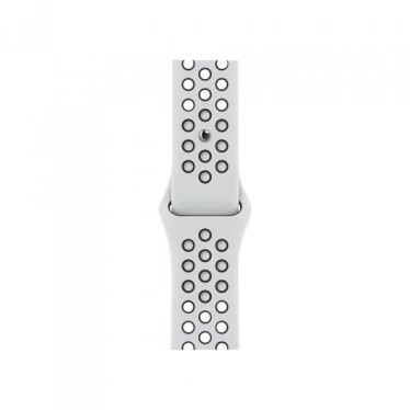 [DEMO] Apple Watch Strap - 41mm - Pure Platinum/Black - Nike Sport Band