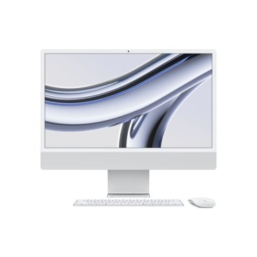 Amac Apple iMac 24-inch - zilver 2023 1TB 16 GB Apple M3 8C-CPU & 10C-GPU Gigabit Keyboard numeriek Touch ID aanbieding