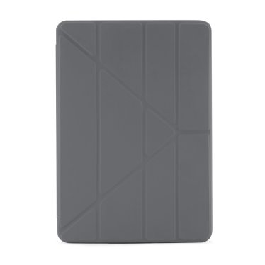 Pipetto Origami Case (TPU) - iPad 10.2" (2019 - 2021) - Dark Grey