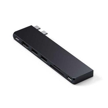 Satechi Pro Hub Slim Adapter - Midnight Black