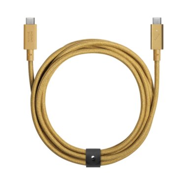 Native Union Belt Cable Kevlar - USB-C - 2.4m - 100W - Kraft