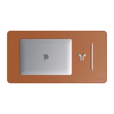 Satechi Eco Leather Desk Mat - Brown