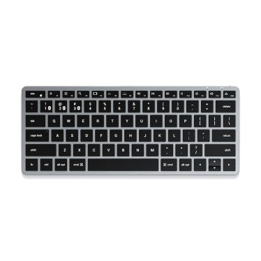 @Satechi Slim X1 Bluetooth Keyboard - Silver