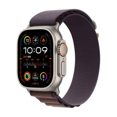 !Apple Watch Ultra 2  - 49mm Titanium - Indigo - Alpine Loop - L (165-210mm)