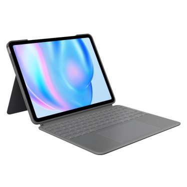 Logitech Combo Touch - iPad Air 13" (2024) - Oxford Grey