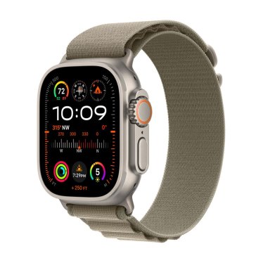 [Open Box] Apple Watch Ultra 2  - 49mm Titanium - Olive - Alpine Loop - L (165-210mm)